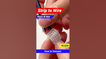 12MM 5 Pins Hippo-M MAX for SMD RGBW, LED strip connector [ MX/2045-X12-5P ]