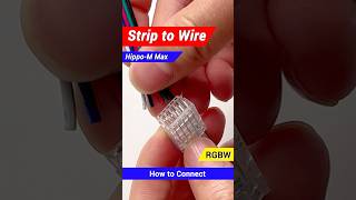 12MM 5 Pins Hippo-M MAX for SMD RGBW, LED strip connector [ MX/2045-X12-5P ]