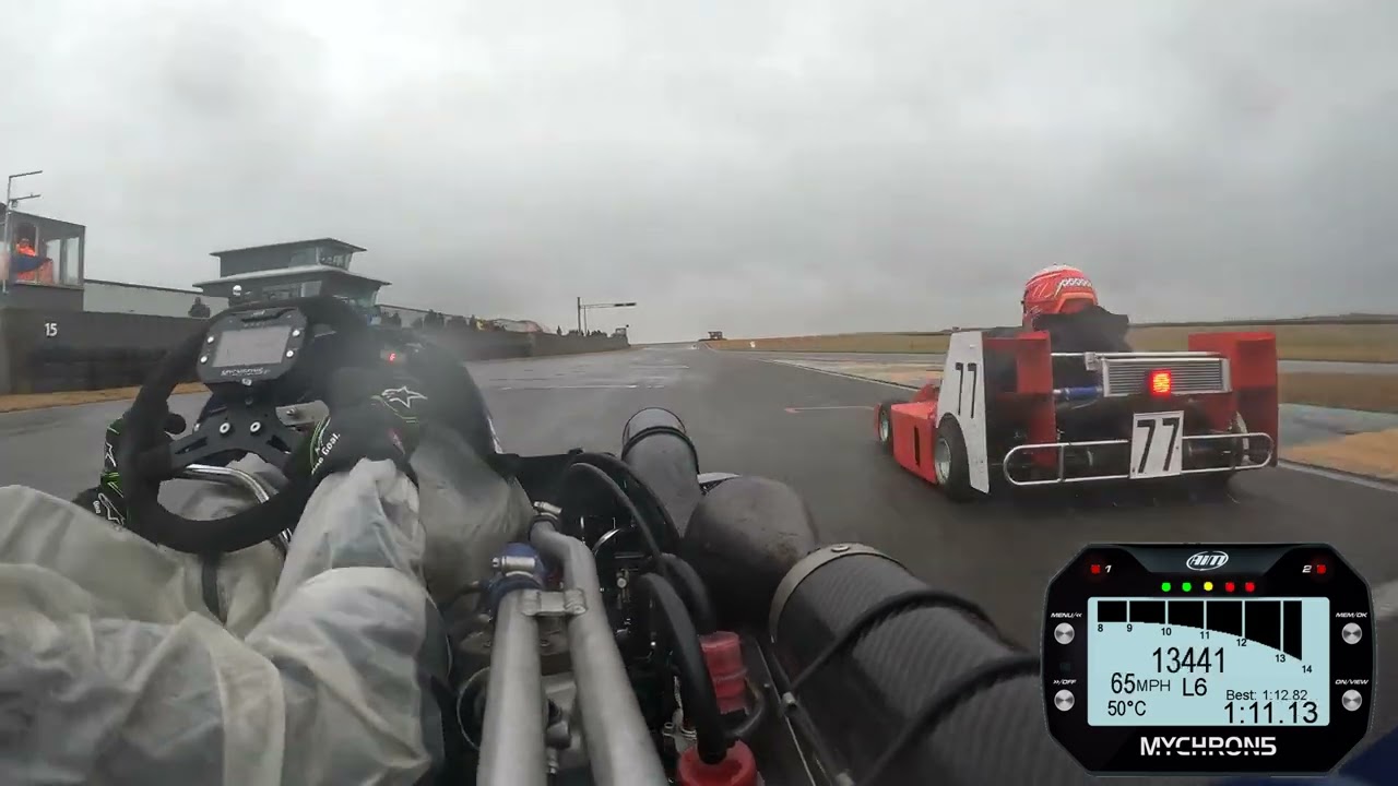 Anglesey Aug 2025 Race 1 Sam Moss # 31 Div 1 Superkart