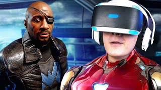 Железный Человек PS VR Прохождение - Часть 4 - НИК ФЬЮРИ и ЩИТ