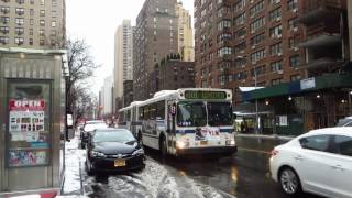 NYC Bus: East Village bound D60HF 5638 M101 LTD at 14 St/3 Av
