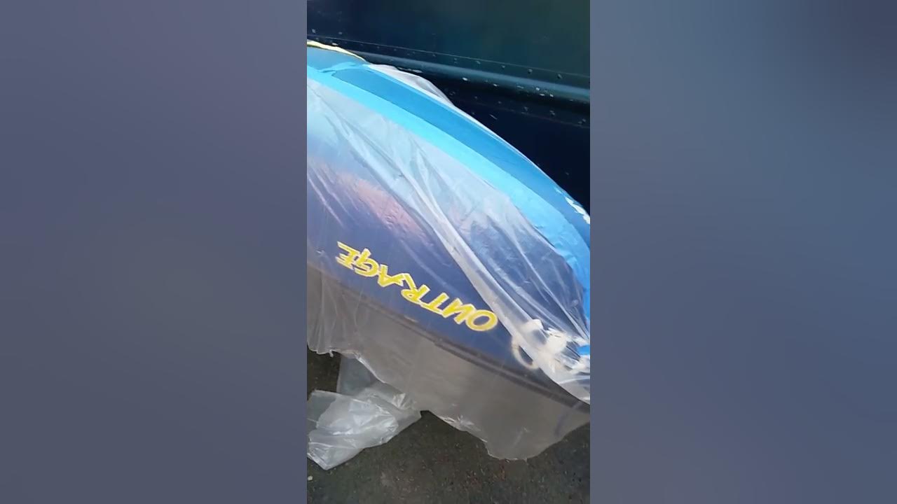 Skid Plates Installed on a Royalex Canoe. Getting started. What you