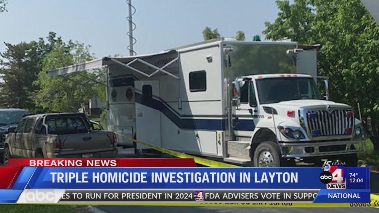 Police Investigating Triple Homicide in Layton; Suspect in Custody