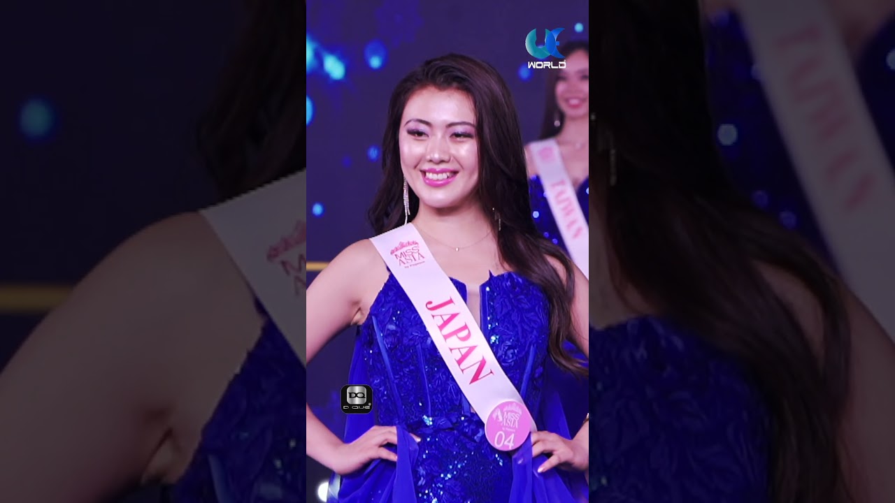 Miss ASIA '23   | FLAUNTING IN DAZZLING BLUE |