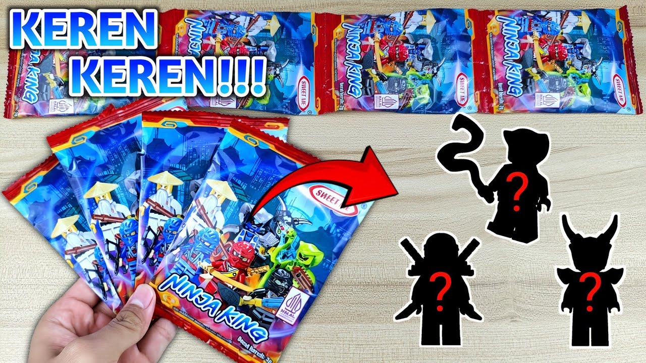 UNBOXING LEGO NINJAGO KW | Dapet permen juga guys!!! 