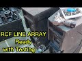 RCF Model Line Array Setup Ready 🔊 ओर इसकी सबसे खतरनाक टेस्टिंग! 🔥