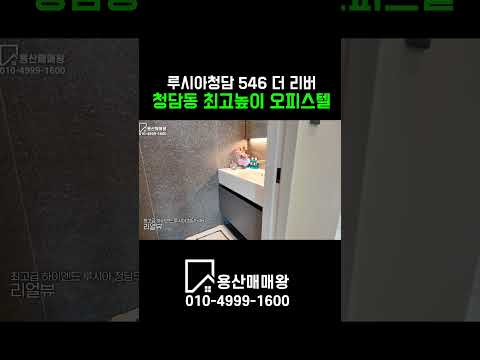 청담 100억짜리 오피스텔 퀄리티