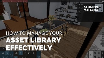 Lumion 12.5 Tutorial | How to Manage Your Asset Library Effectively