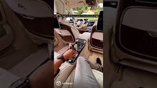 2021 Mercedes-Maybach S580 Interior ft. Silver Champagne Cups