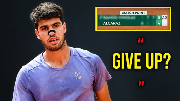 Carlos Alcaraz was ONE POINT Away From Losing | What Happens Next is IMPOSSIBLE!