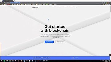 How to make a Waves Wallet - Waves Platform Introduction by AirdropFaucet
