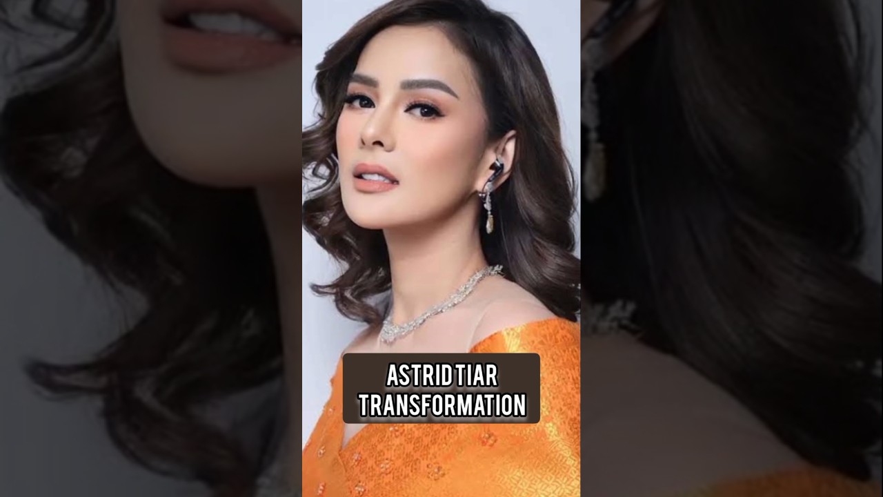 Astrid Tiar Transformation from 0-38 Years (now) 
