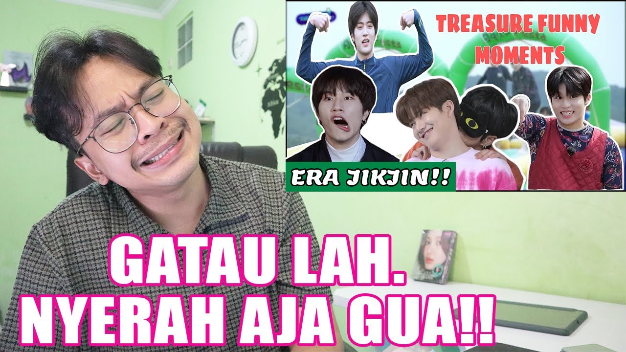 TREASURE ERA JIKJIN? RUSUH DAN LAWAK‼️ Try Not To Laugh Challenge! #TNTL