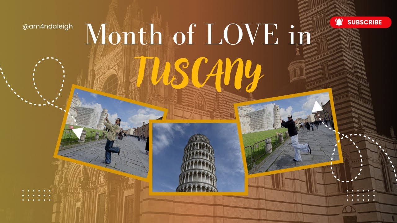 Month of LOVE in Tuscany🇮🇹 | Siena | Pisa | Empoli |
