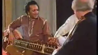 Pandit Ravi Shankar and Yehudi Menuhin Pandit Ravi Shankar and Yehudi Menuhin