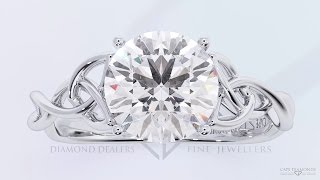 Most Beautiful Platinum Diamond Engagement Ring Collection 2017