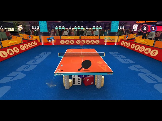 PING PONG FURY - PRO PLAYER WITH KILLER SERVES - ARENA 10 LAS VEGAS 