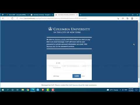 How To Login Columbia University 2022 | Columbia University Online Account Sign In | my.columbia.edu