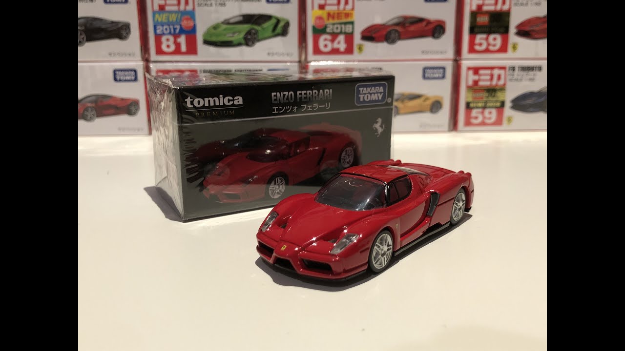 Tomica Premium 20 Enzo Ferrari - YouTube