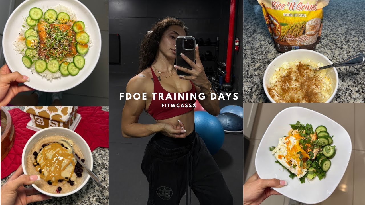 FULL DAY OF PLATES; Training Menu