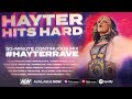 Hayter hits hard the jamie hayter 30minute hayterrave  aew music