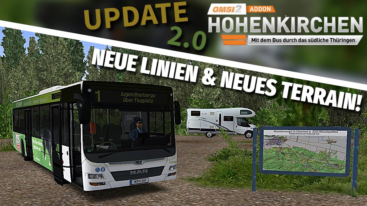 OMSI 2: HOHENKIRCHEN UPDATE 2.0 - Neue Linien & neues Terrain! #236 | PxlKiing