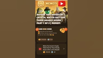 Memefi Video code || Bitcoin greatest Bull market Memefi video code || Before you invest in Crypto