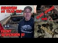 64 Buick front suspension removal #buick #skylark #suspension #wilwood #globalwest #moog