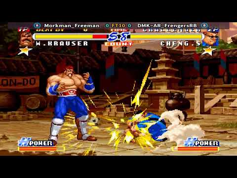 Fightcade 👊 Real Bout Fatal Fury 2 👊🏾 Morkman_Freeman 🇦🇷 Vs DMK~AR_FrengersRB 🇲🇽 FT10 👊