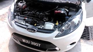 Cleaning the throttle body.. Ford Fiesta 1.4LX (Part 2)