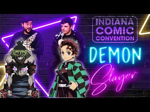 Tanjiro vs. Gyutaro! Demon Slayer Cast Full Panel @ Indiana Comic Convention 2026
