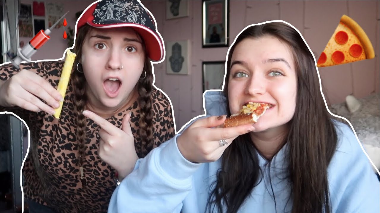 MUKBANG WITH CHI WITH A C | FIRST PERIODS & BREAKING THE LAW😱