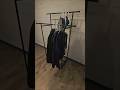 Extra hanging space instantly#clothesrack #homeorganization #closetsetup #tiktok#organizationhacks