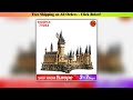 6020pieces Magic School Castle Building Blocks Adults Construction Model Bricks for Birthday Gifts