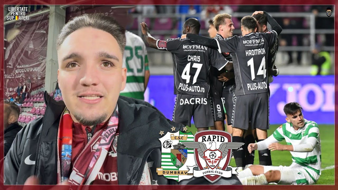 DEBUT PERFECT ÎN CUPA ROMÂNIEI | DUMBRĂVIȚA vs RAPID 0-4