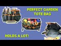 Perfect Garden Tool/Tote Bag with Large Capacity and Multiple Pockets