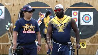 PS2 Maria Yuvienco competes in Archery during the Warrior Games 2023 screenshot 3