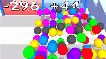 Balls On Stairs 🔴🔵🟡 MAX LEVELS All Levels Gameplay Walkthrough Android, iOS BIG UPDATE!!!