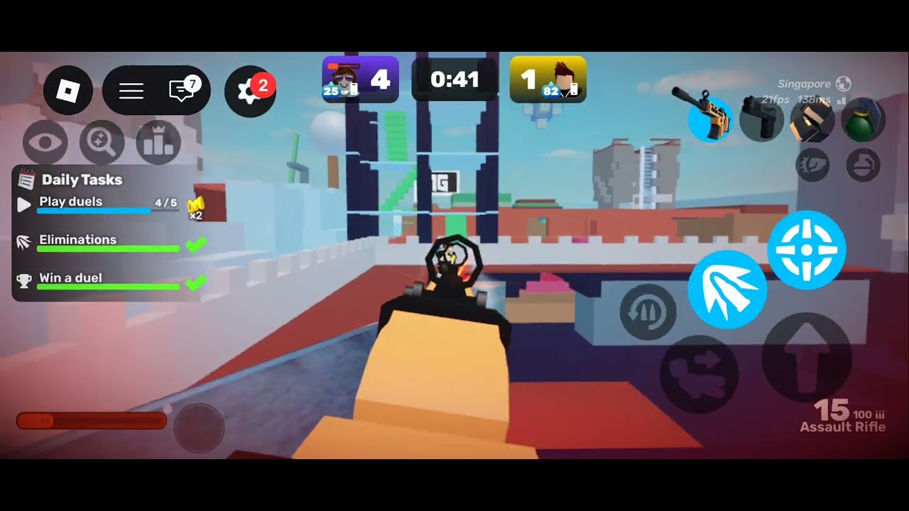 'A normal day in rivals ' 1v1 me :)