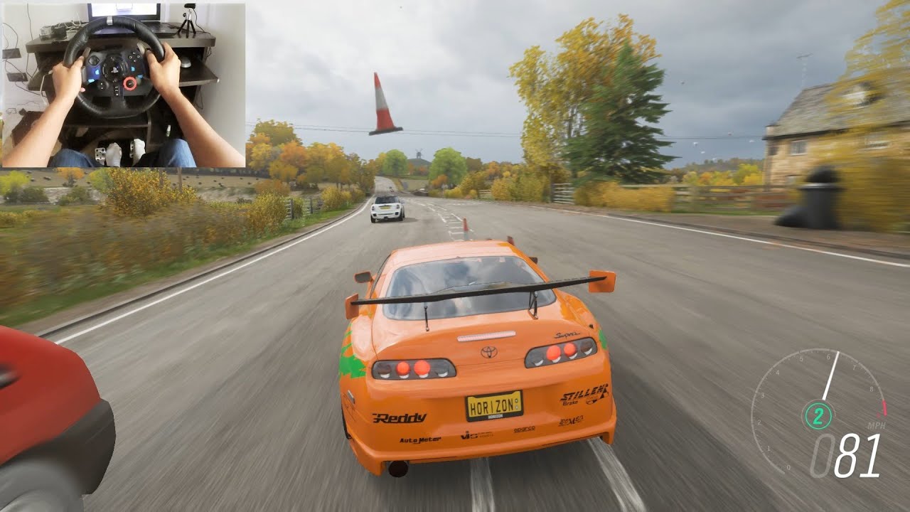 TOYOTA SUPRA (SPEED  AND GRIP TUNE) | Forza Horizon 4 | Logitech g29 gameplay | INDIA