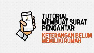 Tutorial Pangkas Mobile - Surat Keterangan Belum Memiliki Rumah