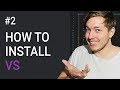 2: Installing Visual Studio | Setup Our First Project | C# Tutorial For Beginners | C Sharp Tutorial