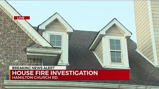 Barricaded subject sets fire before arrest