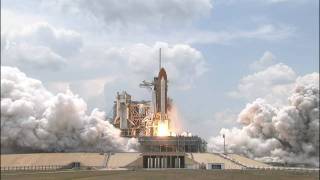 STS-125 Atlantis Launch Front Side View