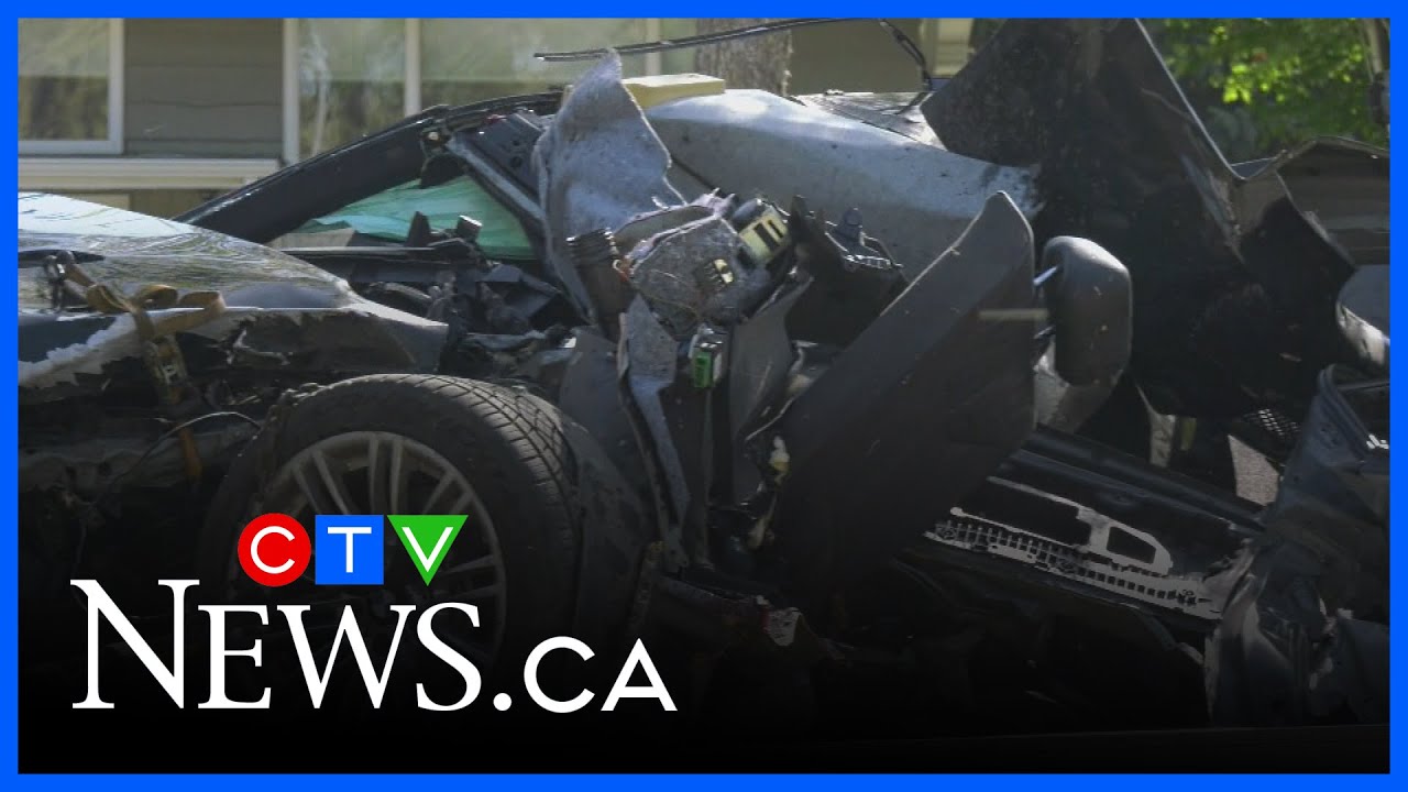 Speed a factor in fatal crash on 142 Street: police - YouTube