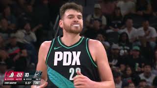 Donovan Clingan Sets A CAREER-HIGH 24 Points In Trail Blazers' Win Over the Spurs!