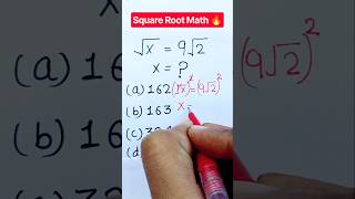 Square Root Math 🔥