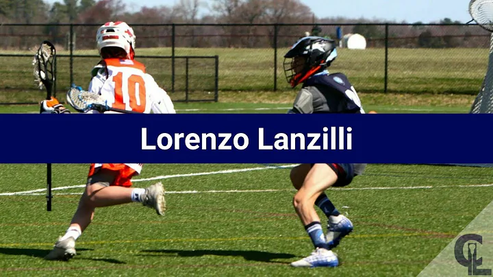 Lorenzo Lanzilli Lacrosse Highlights | CT 2025 | D...