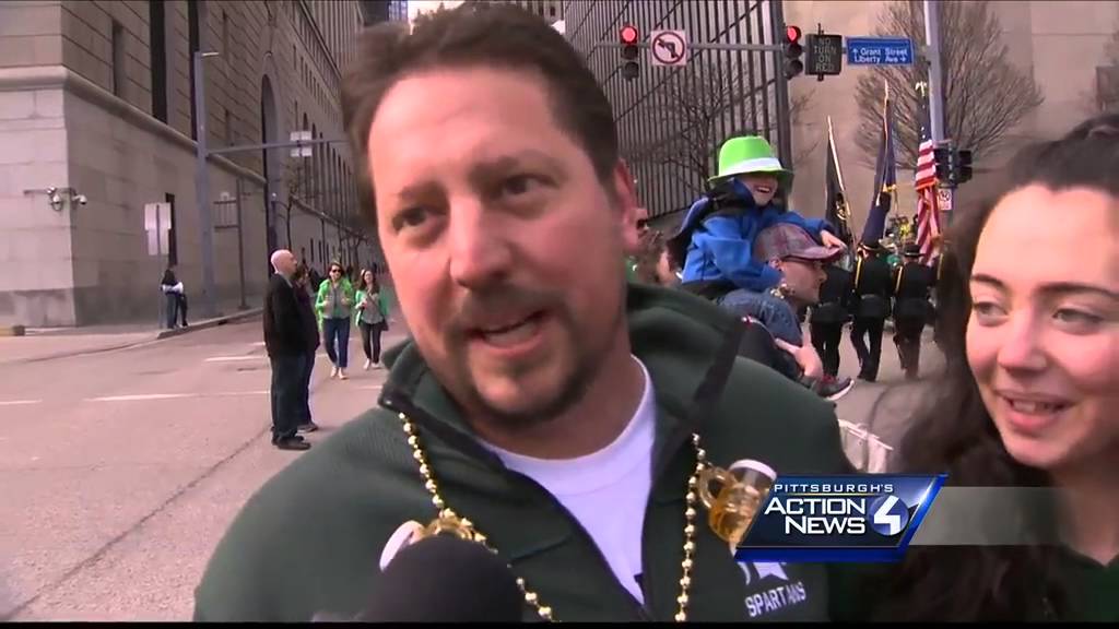 St. Patrick's Day parade marches through downtown Pittsburgh - YouTube