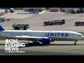 United flight makes safe landing in Los Angeles after losing tire